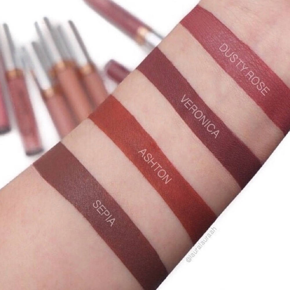 Anastasia Beverly Hills Smudge-Proof Matte Liquid Lipstick Ashton Full Size NWT - Picture 4 of 12
